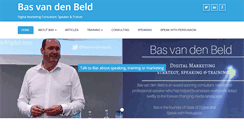Desktop Screenshot of basvandenbeld.com